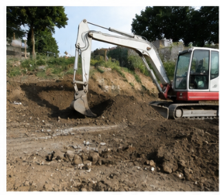 Terrassement et VRD sur un chantier en Savoie